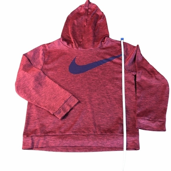 NIKE DR-FIT - UNISEX PULLOVER REDDISH HOODIE SZ L - Picture 7 of 7